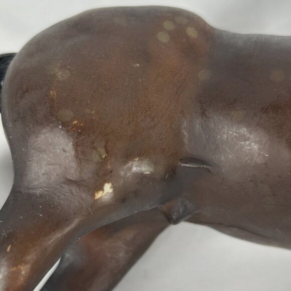 Retired Breyer Horse #3175 Action Drafters Dark Bay Friesian Brown Vintage - Picture 9 of 10